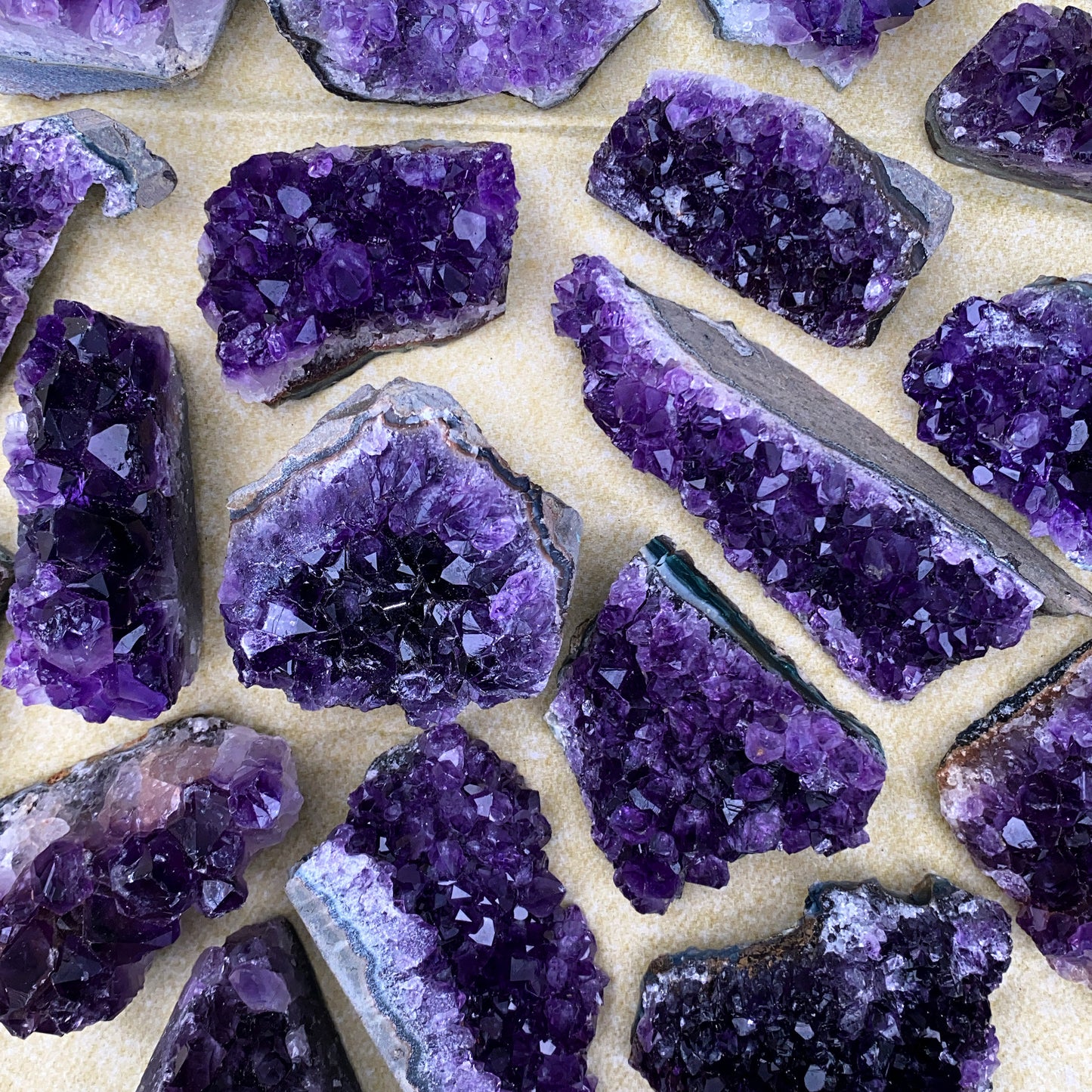 Deep Purple Raw Amethyst Cluster