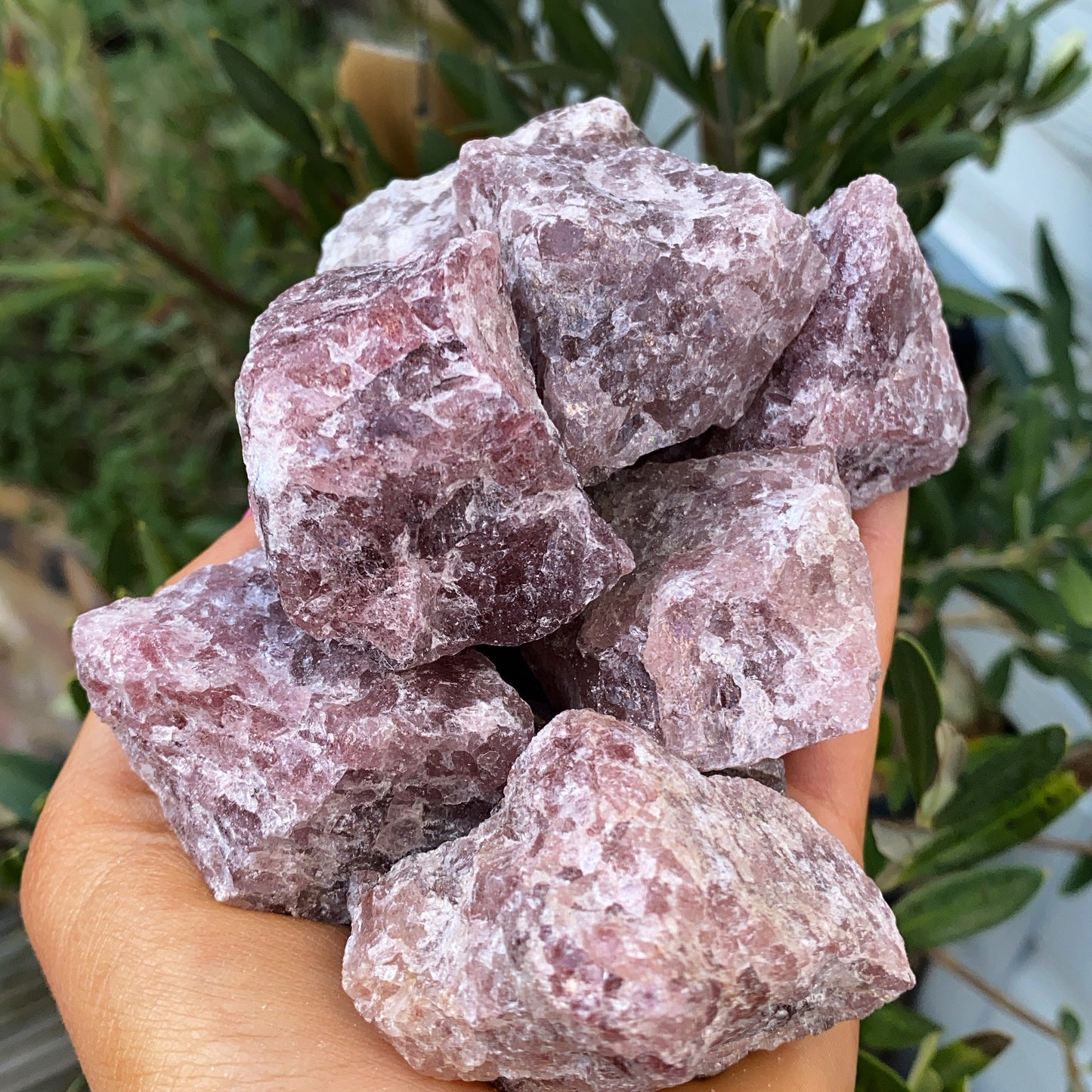 Strawberry Quartz Rough Crystal
