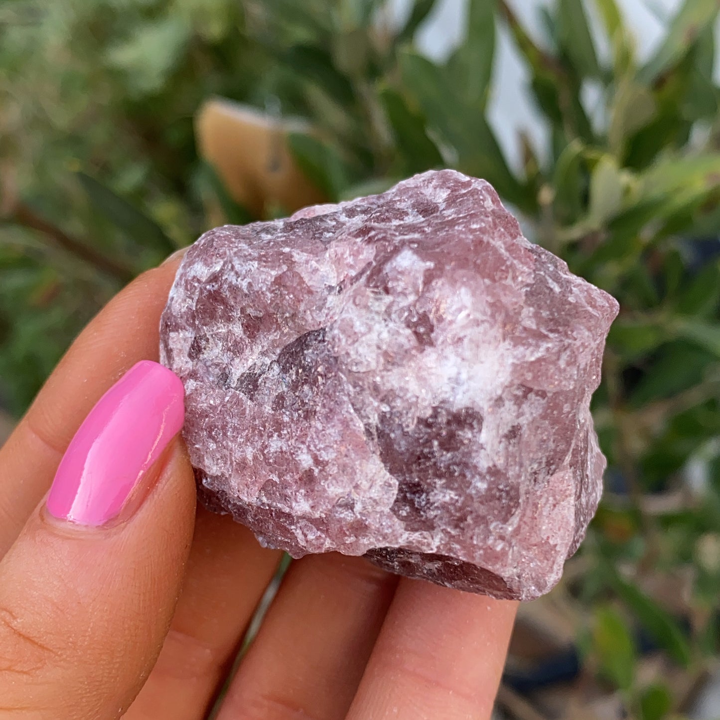 Strawberry Quartz Rough Crystal