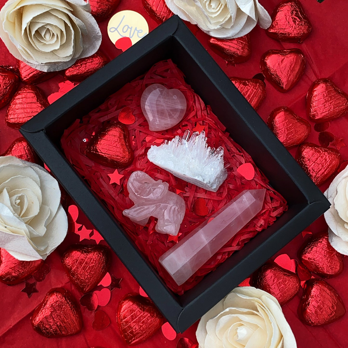 Valentines Day Crystal Gift Box