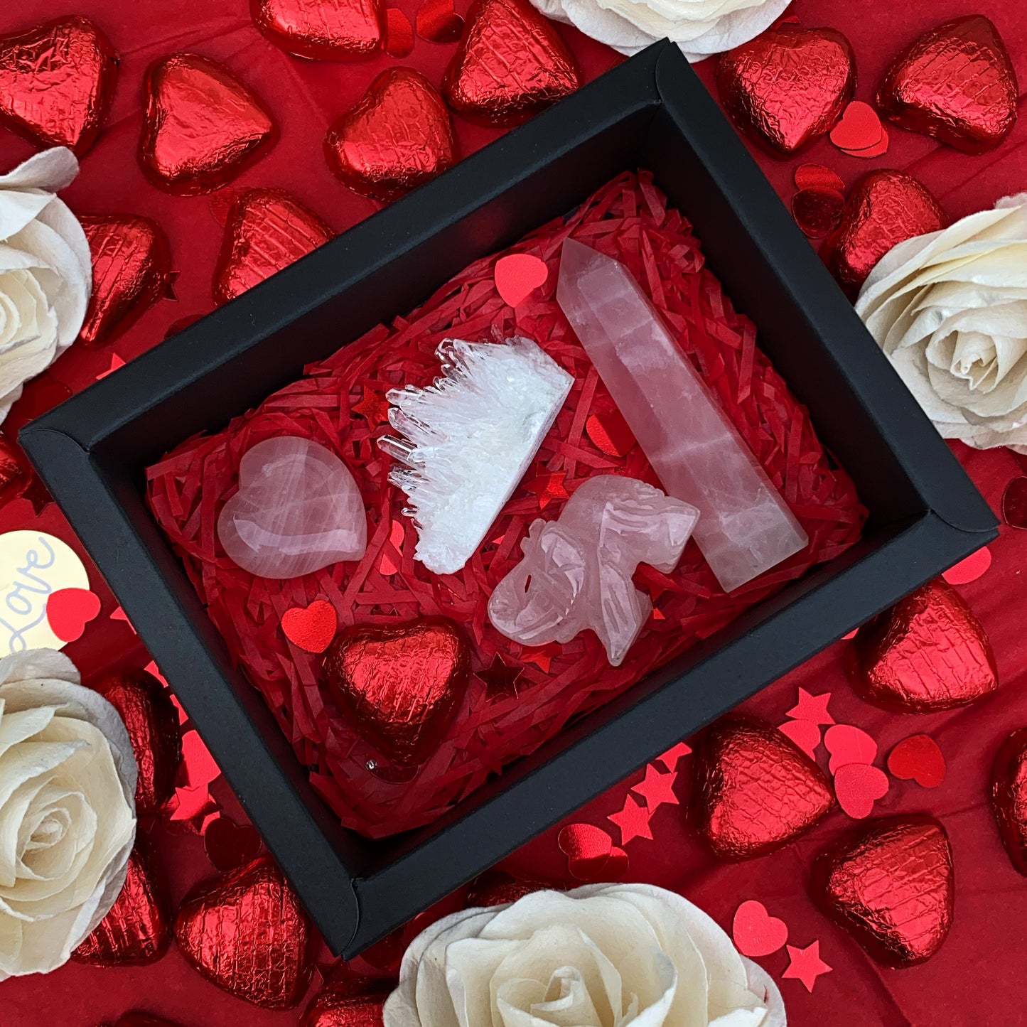 Valentines Day Crystal Gift Box