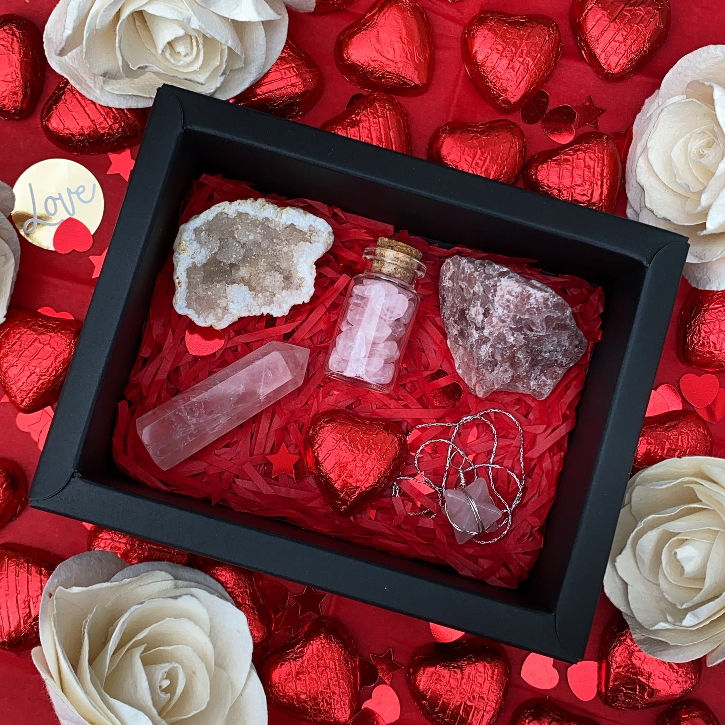Valentines Day Crystal Gift Box Set