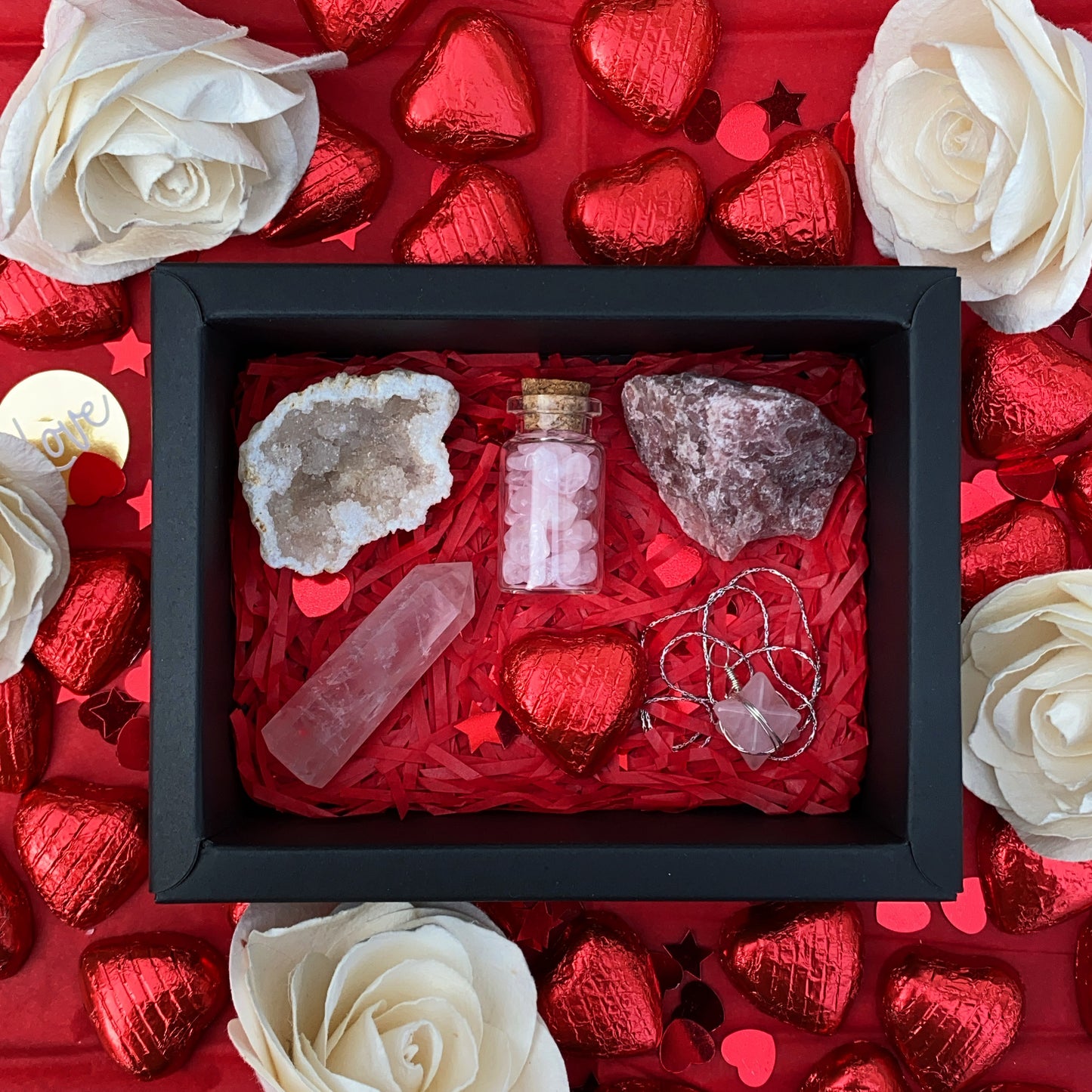 Valentines Day Crystal Gift Box Set