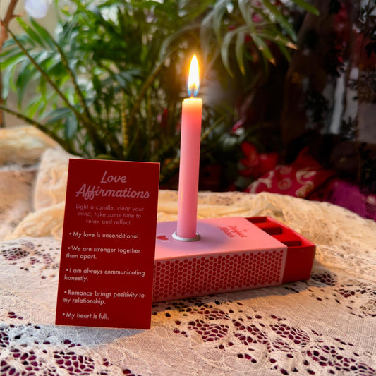 Set of 3 Love Spell Candles in a Box