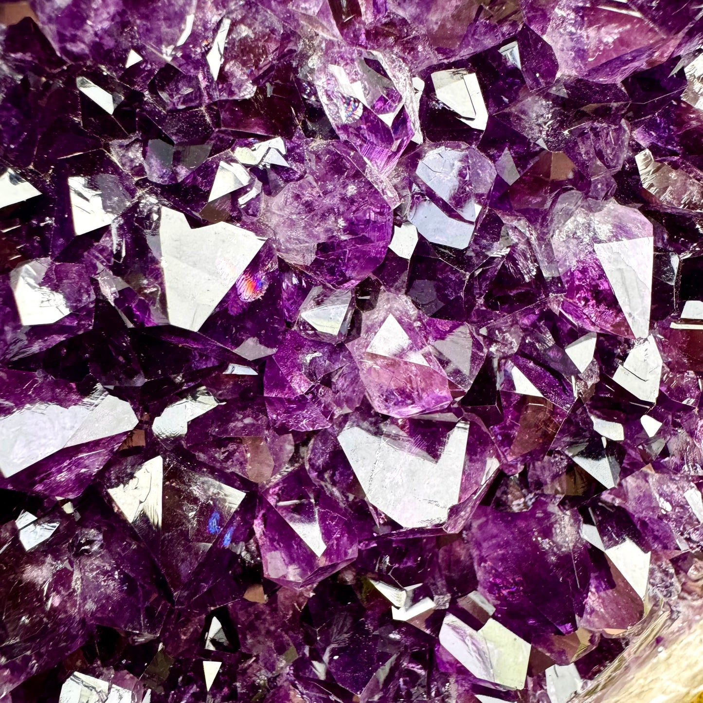 Uruguayan Amethyst Calcite Dark Purple Crystal - 4.6KG