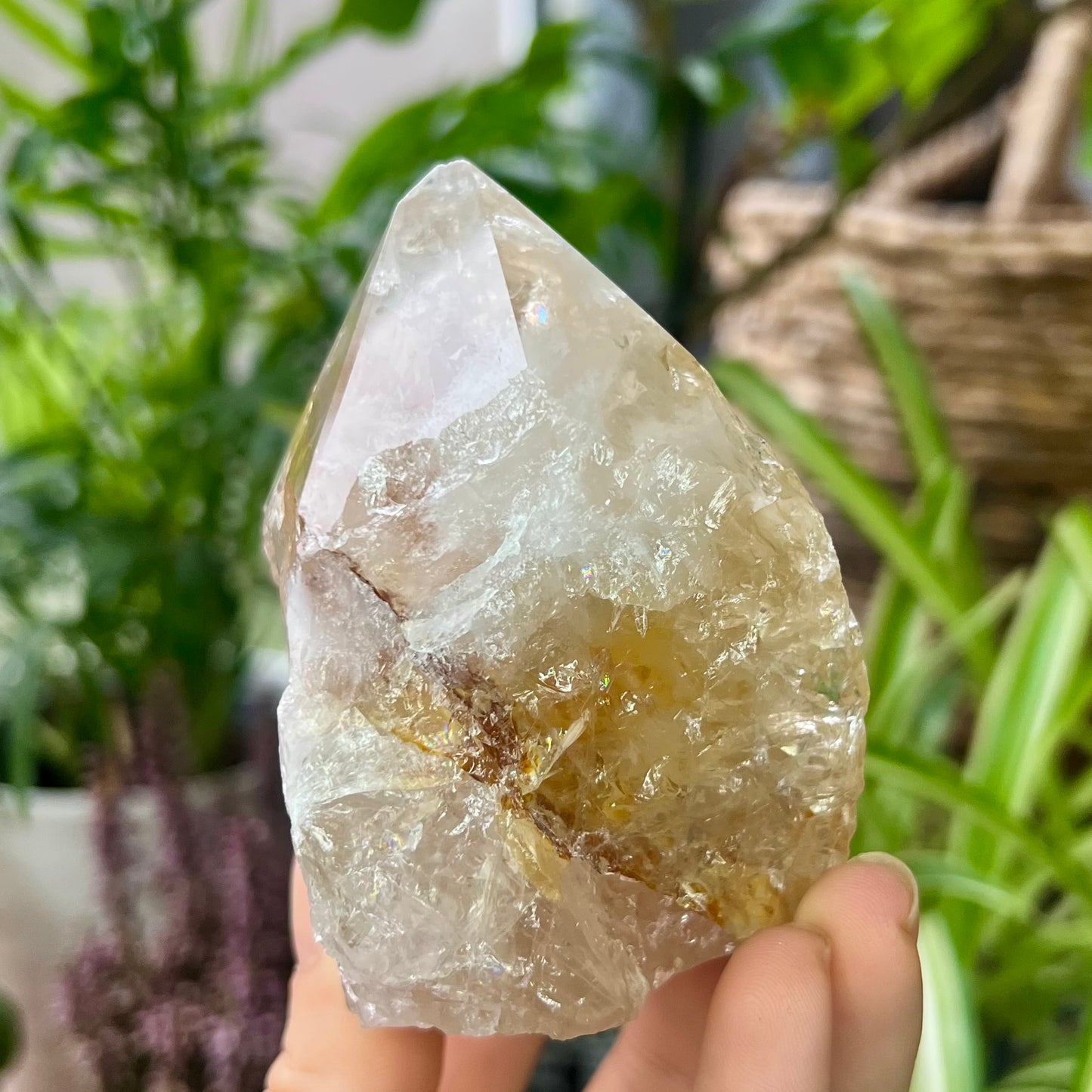 Golden Healer Quartz Point