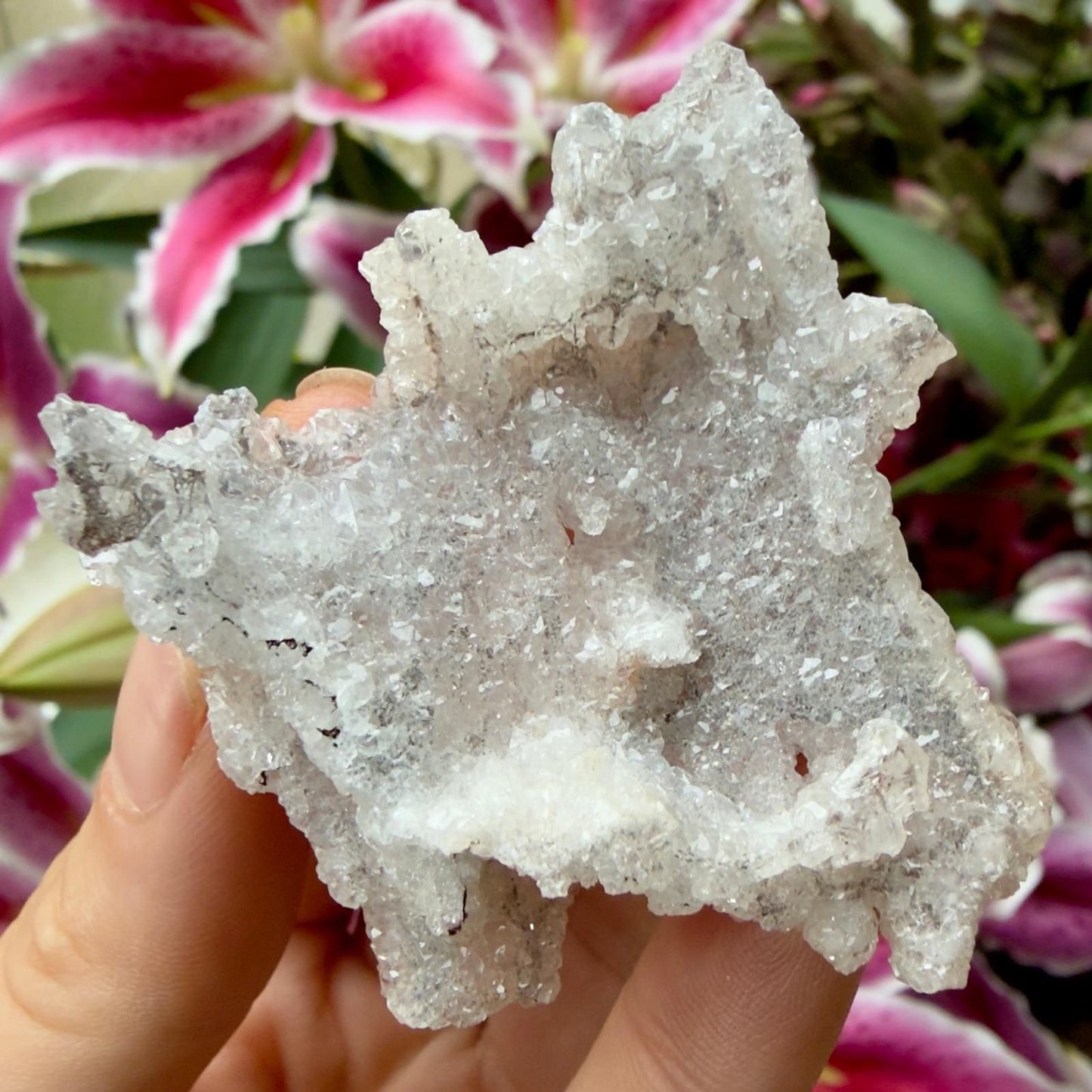 Lilac Amethyst Cluster Specimen