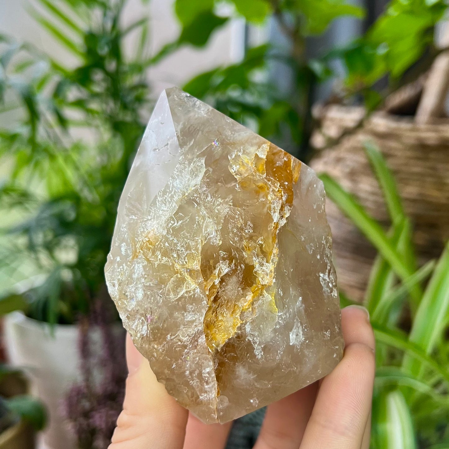 Golden Healer Quartz Point