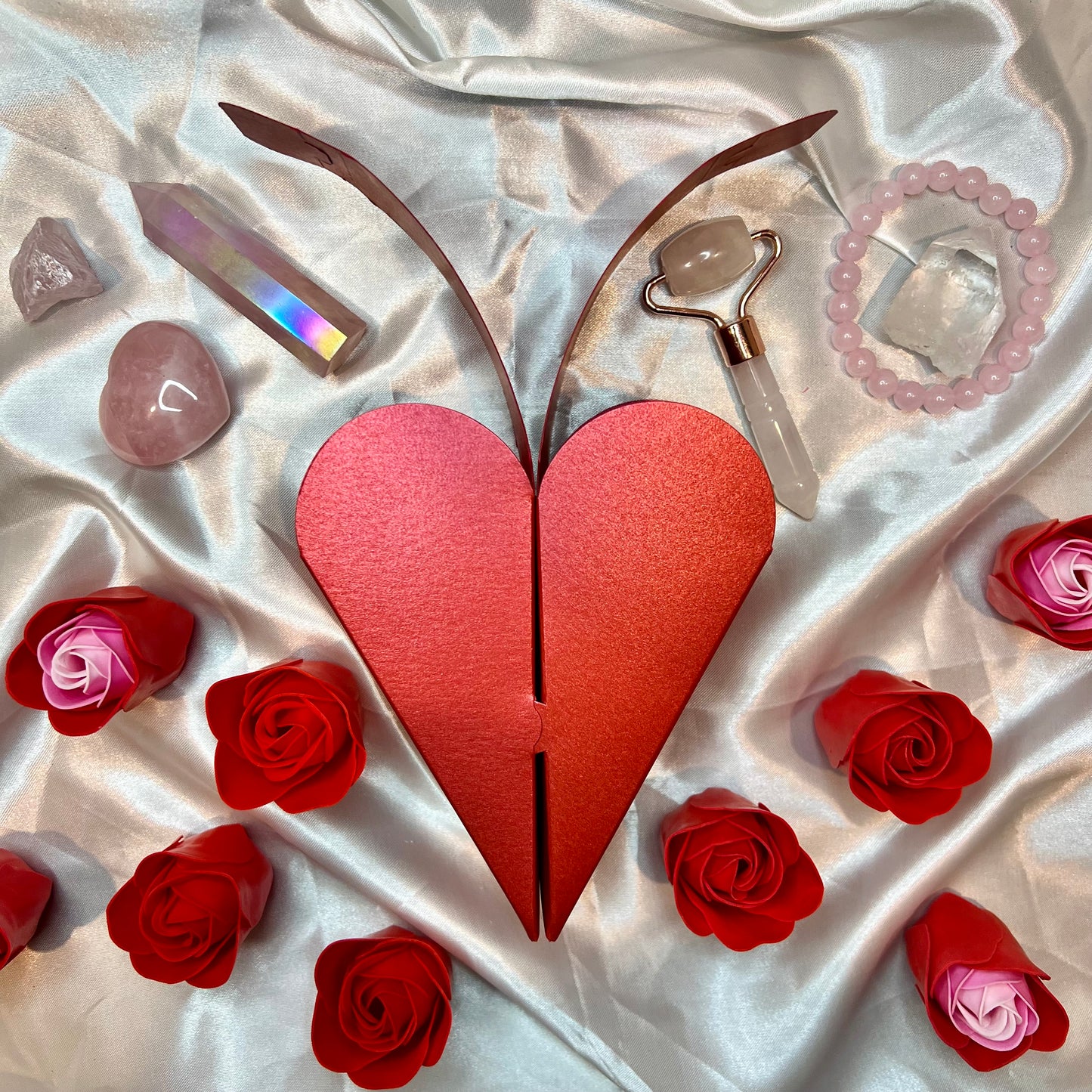 Heart Crystal Surprise Valentines Day Box