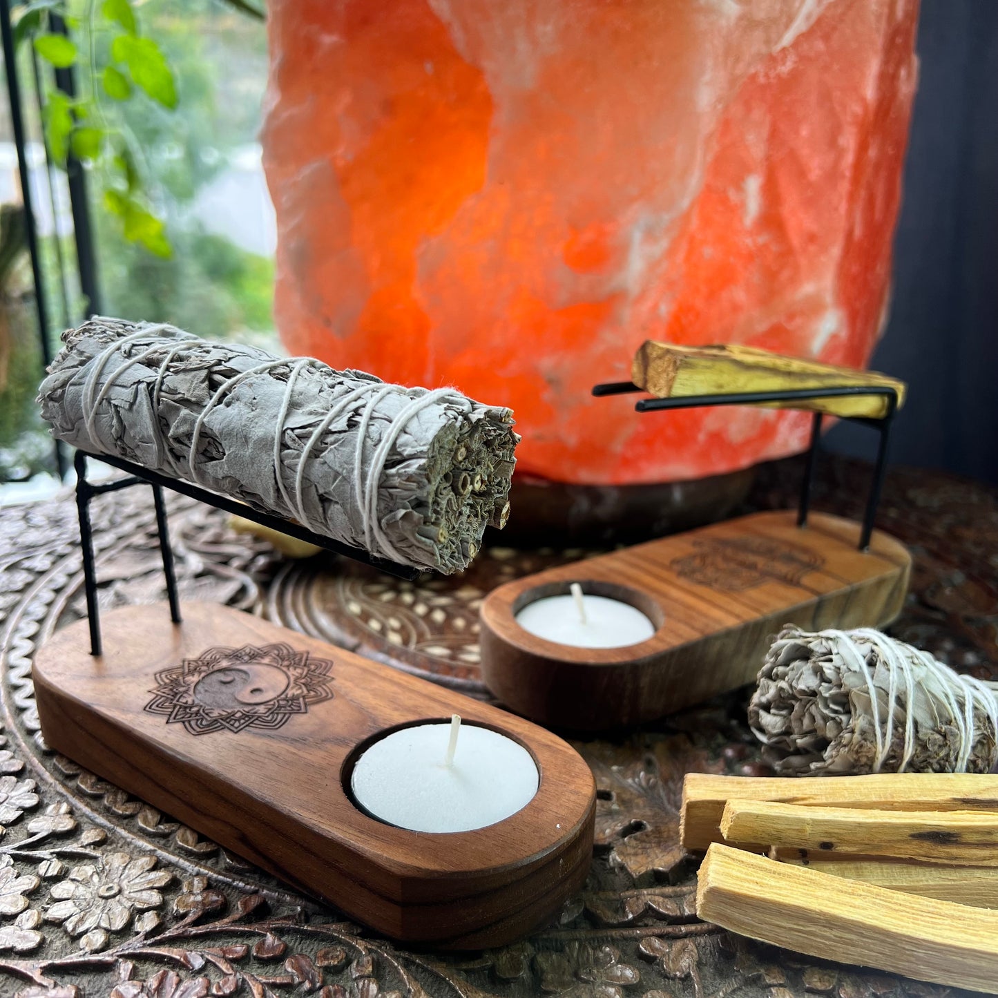 Smudge Stick & Palo Santo Heater