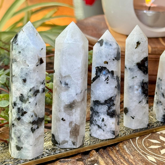 Moonstone Crystal Point