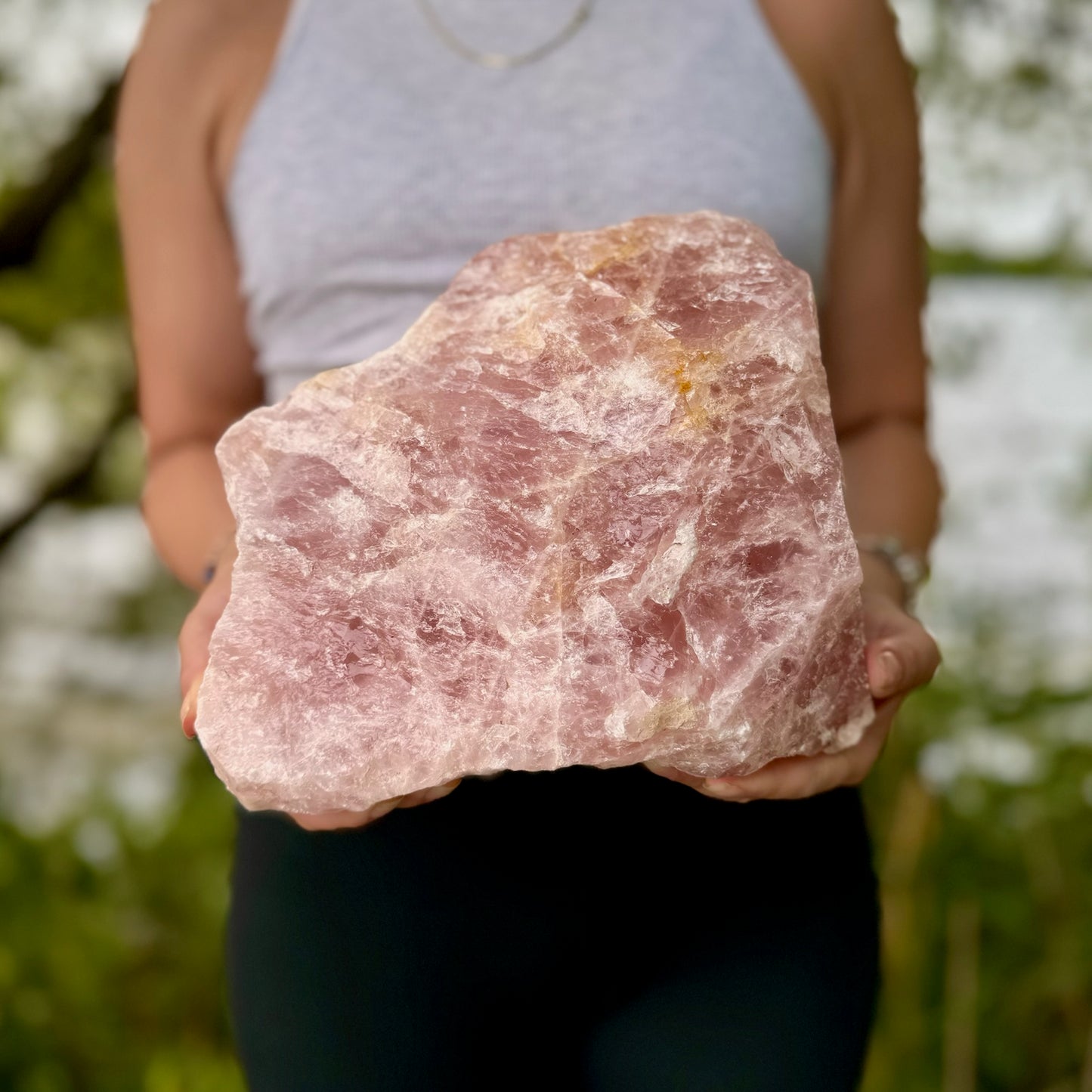 Giant Rose Quartz Rough Crystal