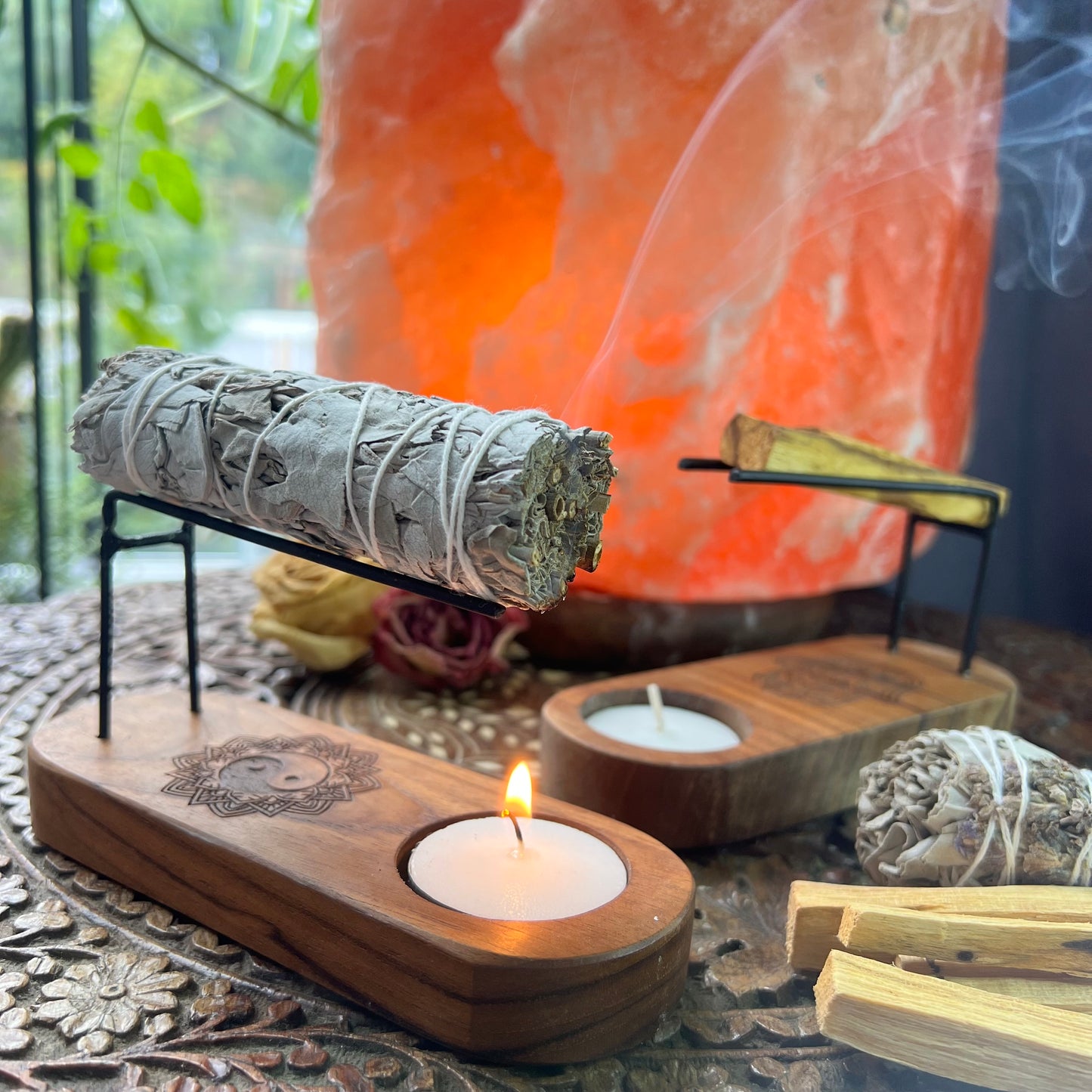 Smudge Stick & Palo Santo Heater