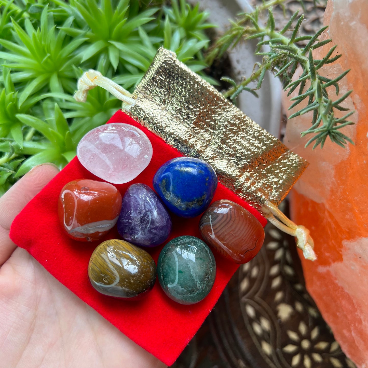 Mixed Healing Gemstone Gift Bag