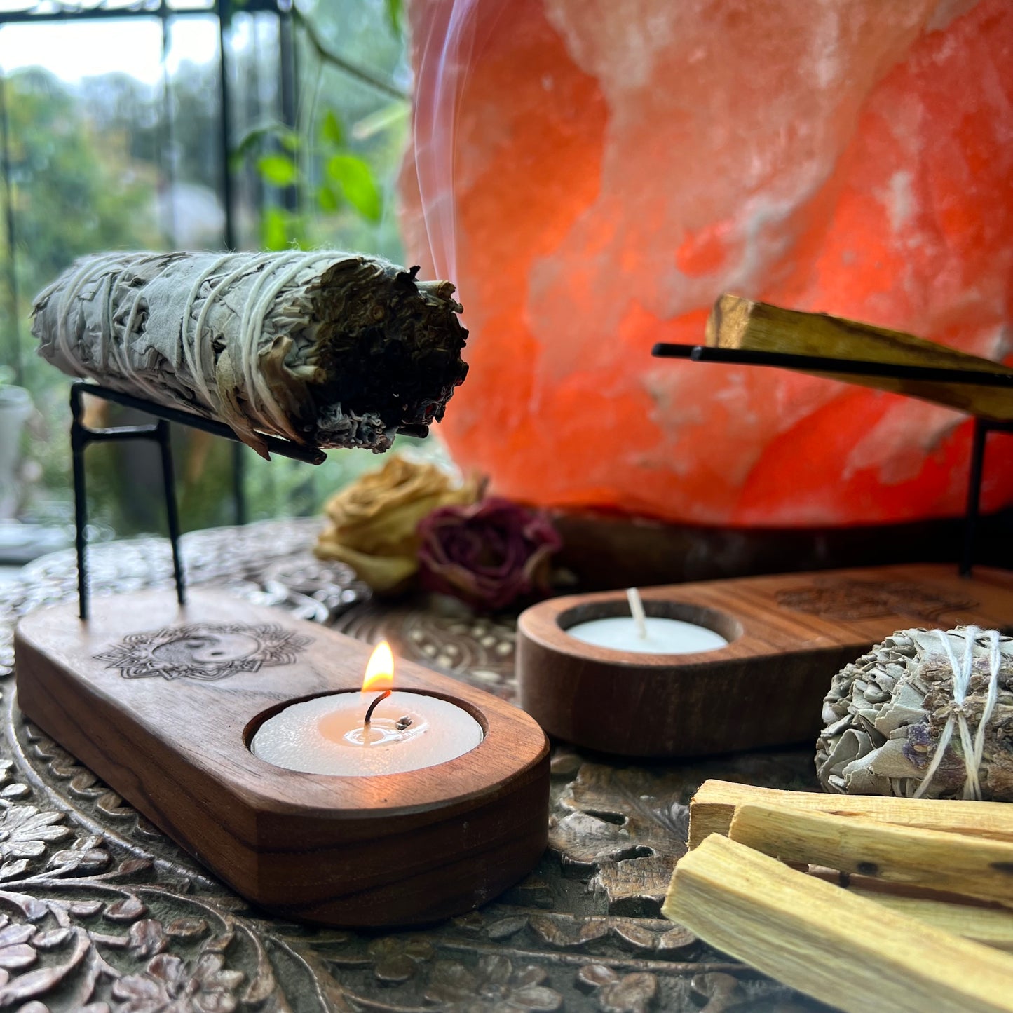 Smudge Stick & Palo Santo Heater