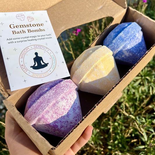 Mystery Gemstone Bath Bombs