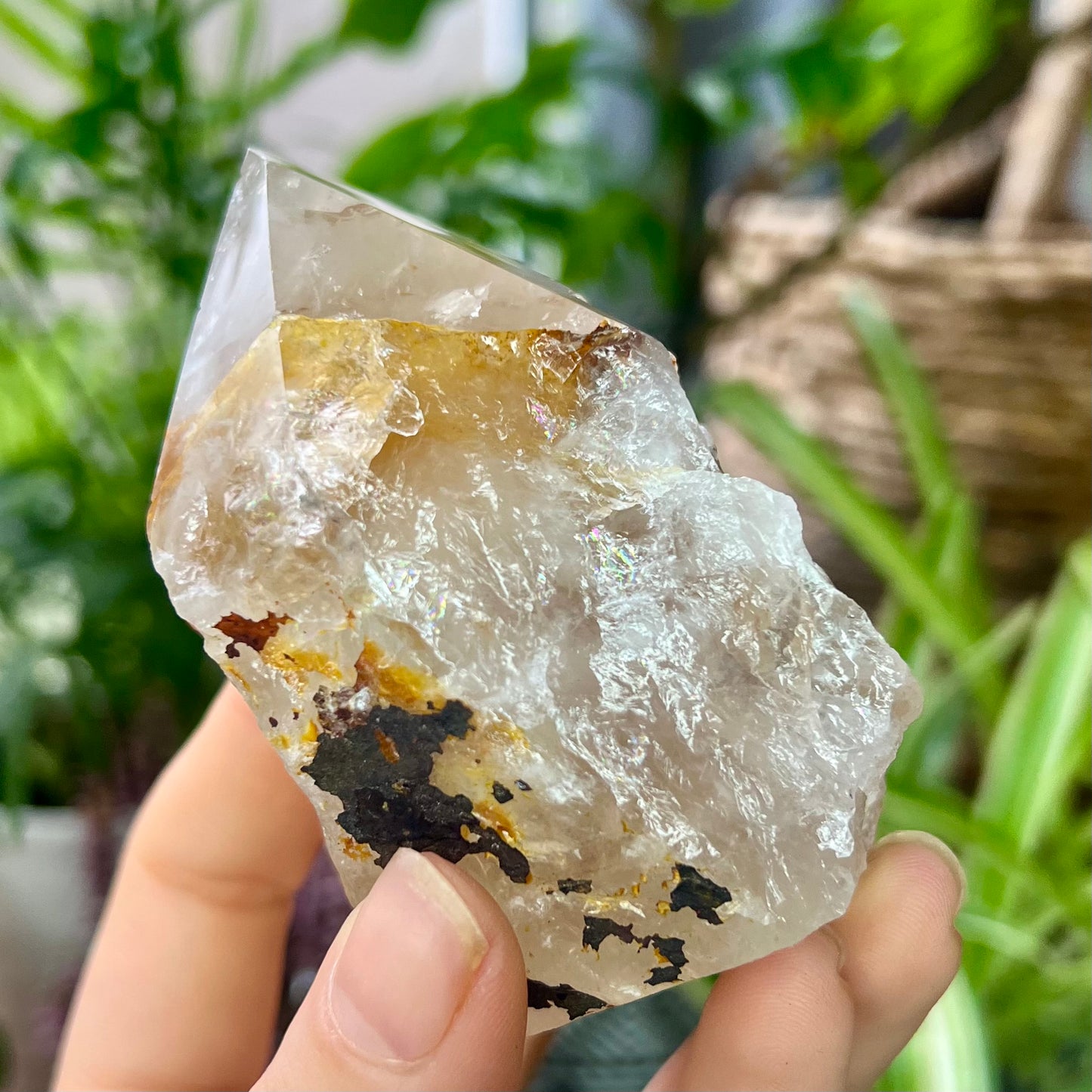 Golden Healer Quartz Point