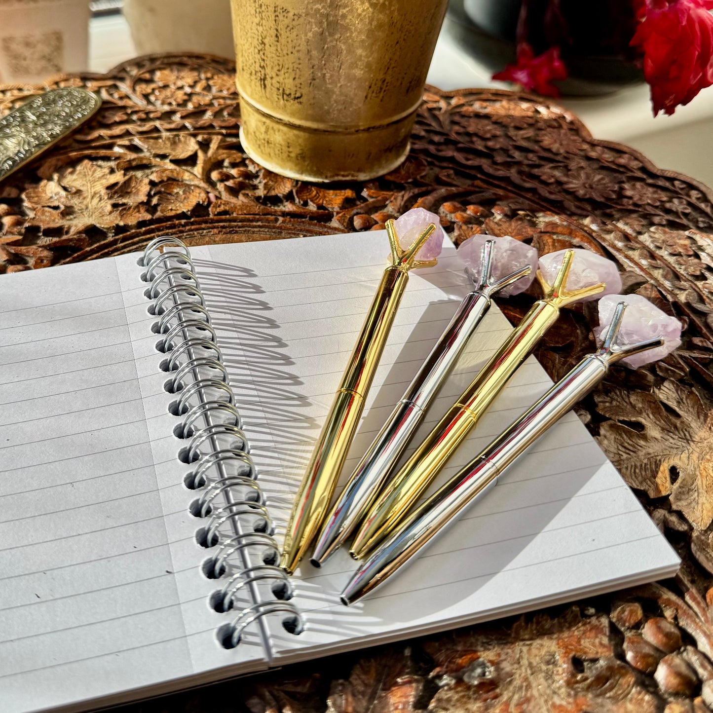 Amethyst Crystal Pen