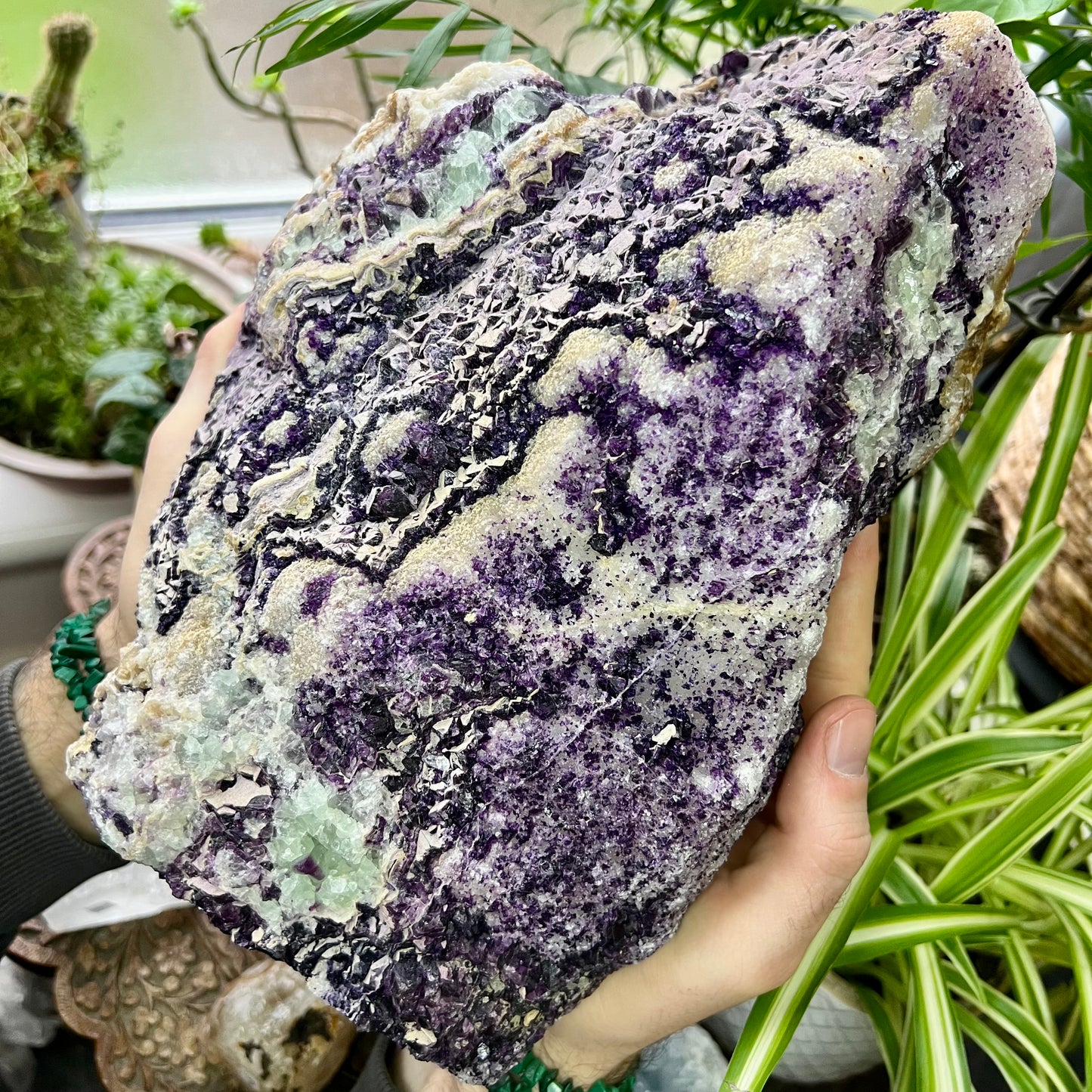 Rare Raw Fluorite High Grade Specimen