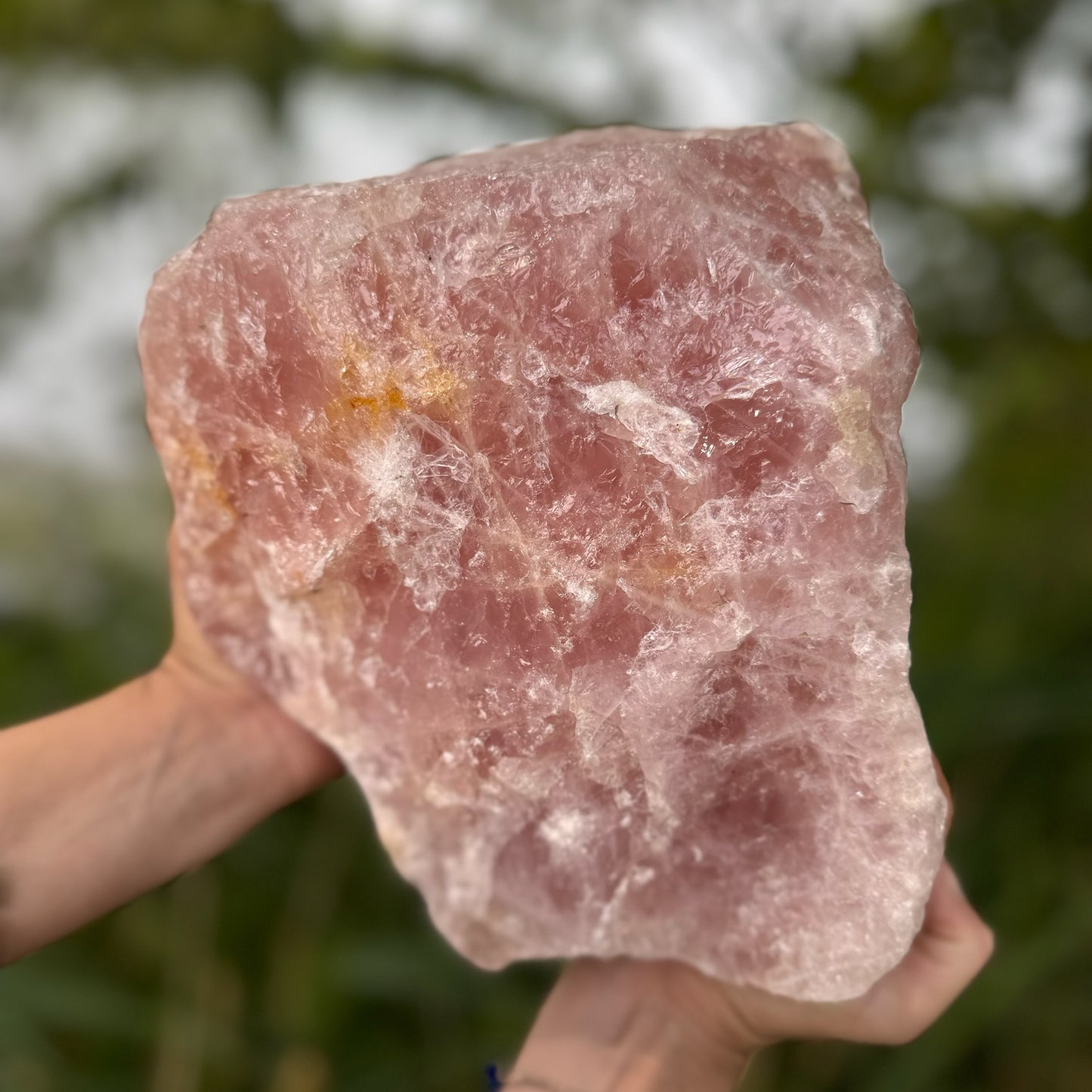 Giant Rose Quartz Rough Crystal