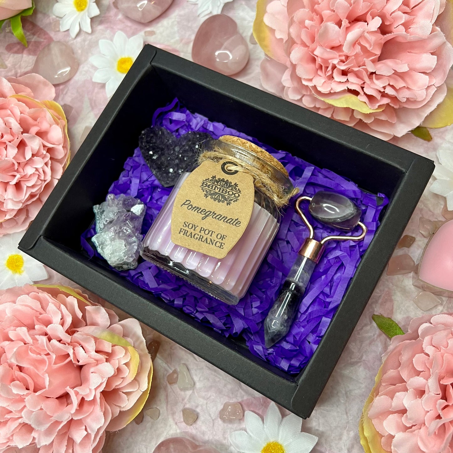 Mothers Day Crystal & Scented Candle Gift Box Set