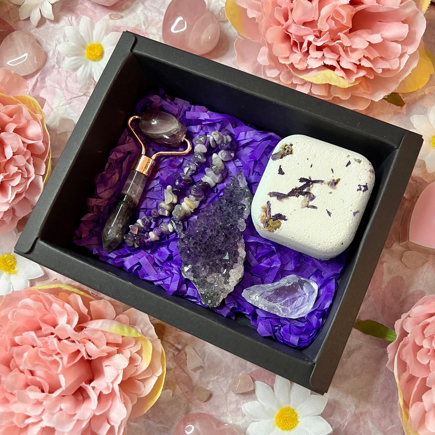 Mothers Day Relaxing Self Care Crystal Gift Box