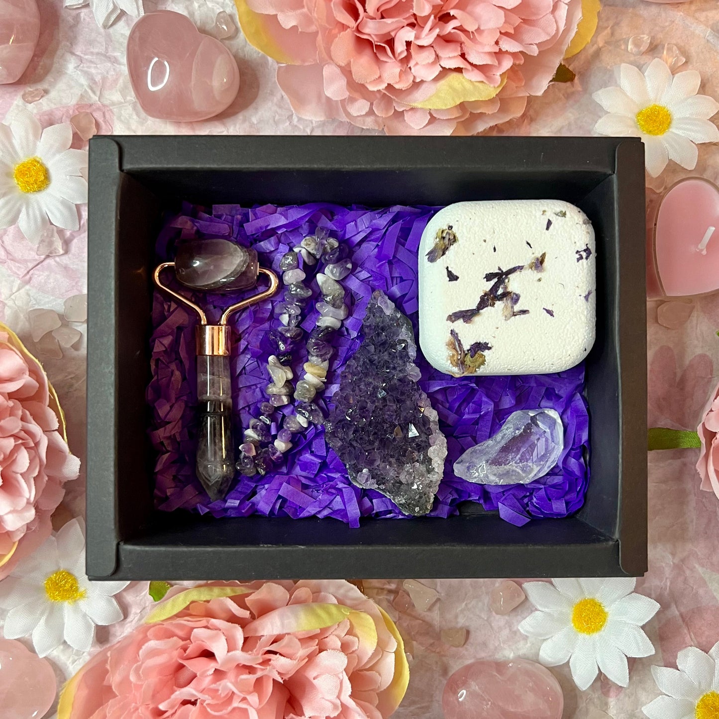 Mothers Day Relaxing Self Care Crystal Gift Box