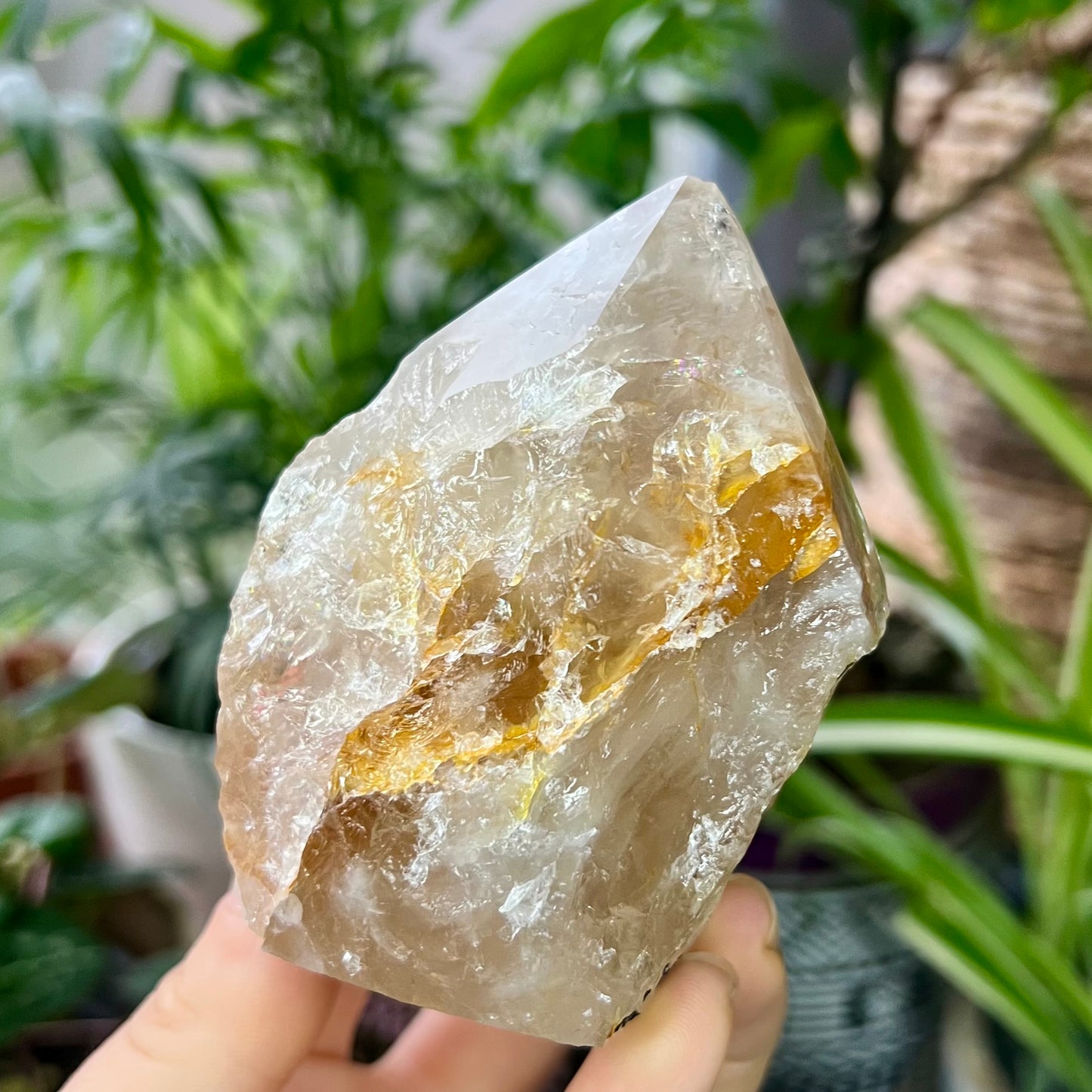 Golden Healer Quartz Point