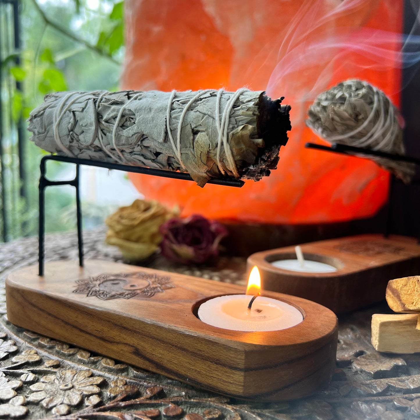 Smudge Stick & Palo Santo Heater