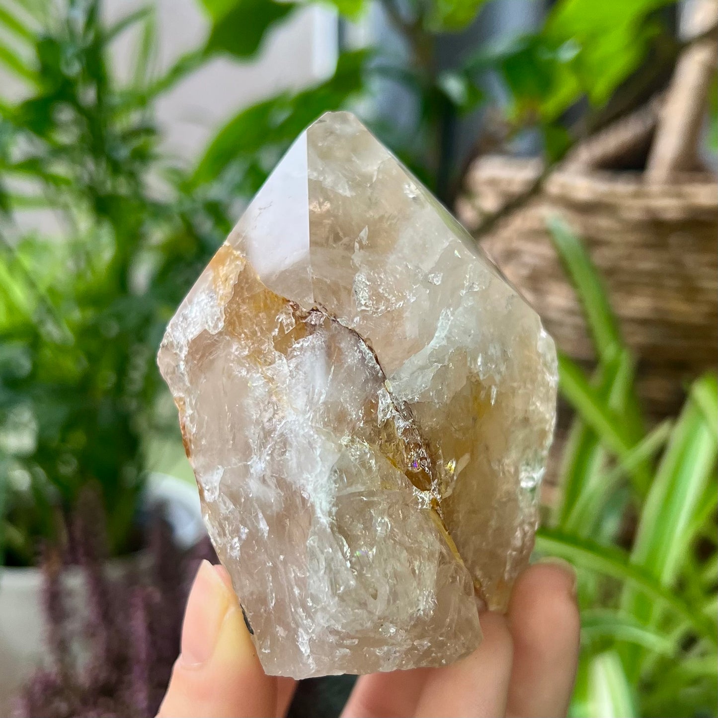 Golden Healer Quartz Point