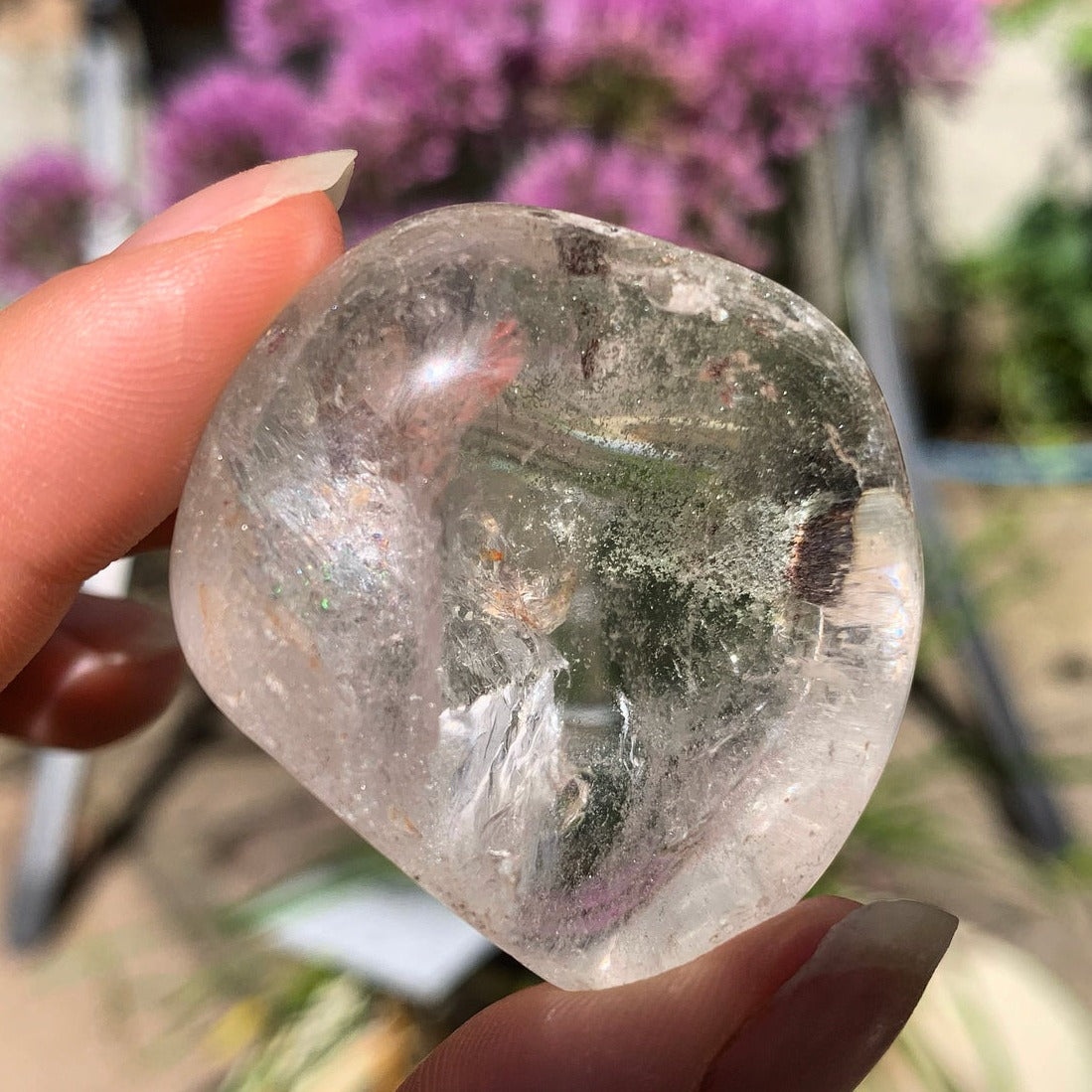 High Grade Garden Quartz Tumblestone