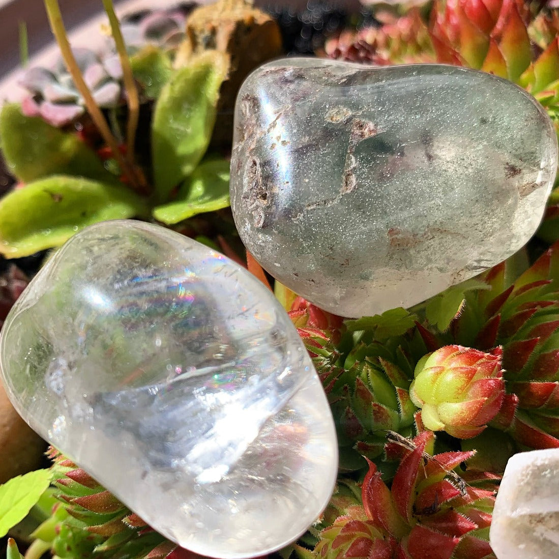 High Grade Garden Quartz Tumblestone