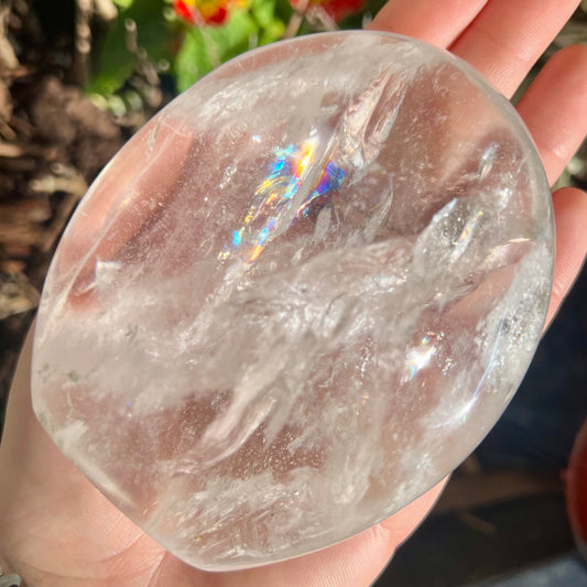 High Grade Clear Quartz Freeform Crystal