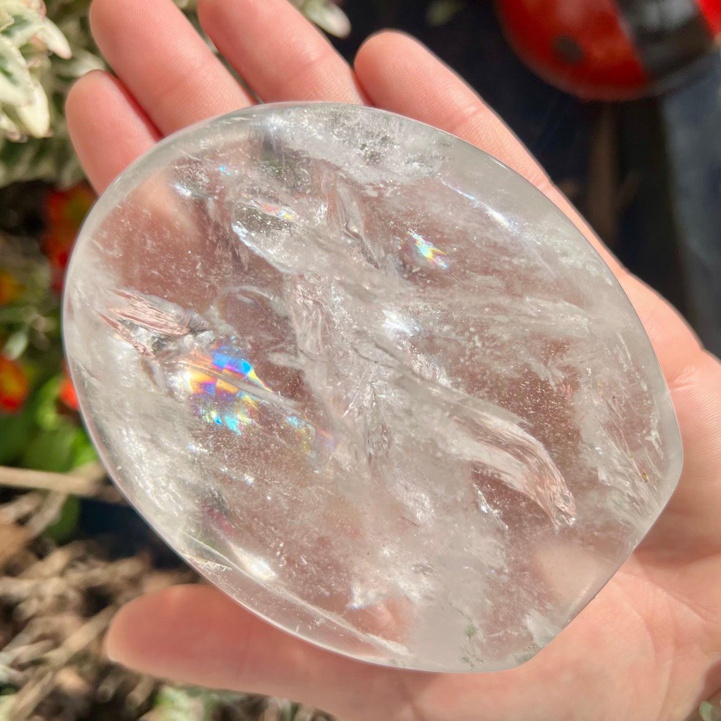 High Grade Clear Quartz Freeform Crystal