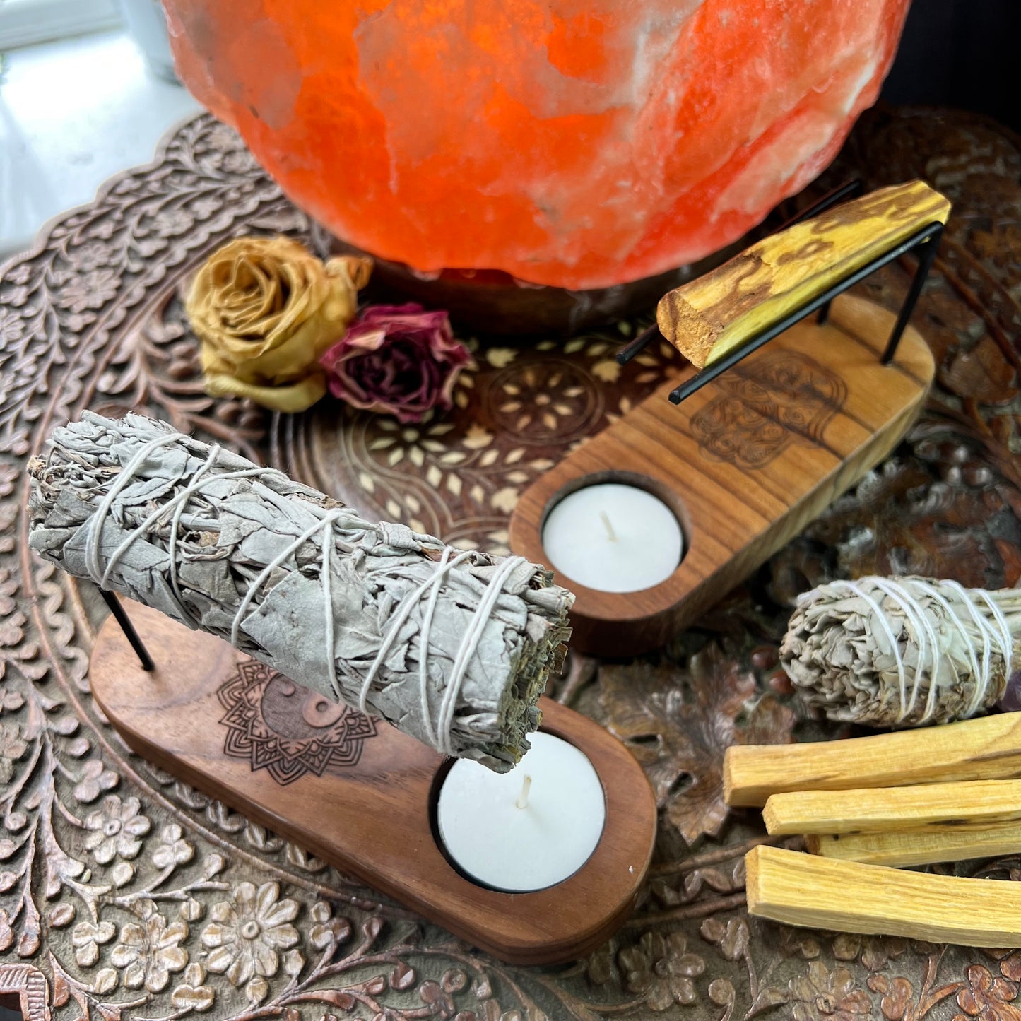 Smudge Stick & Palo Santo Heater