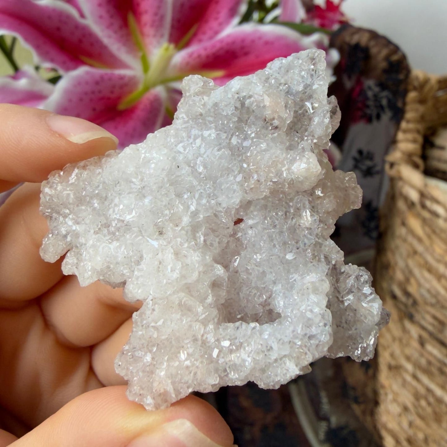 Lilac Amethyst Cluster Specimen