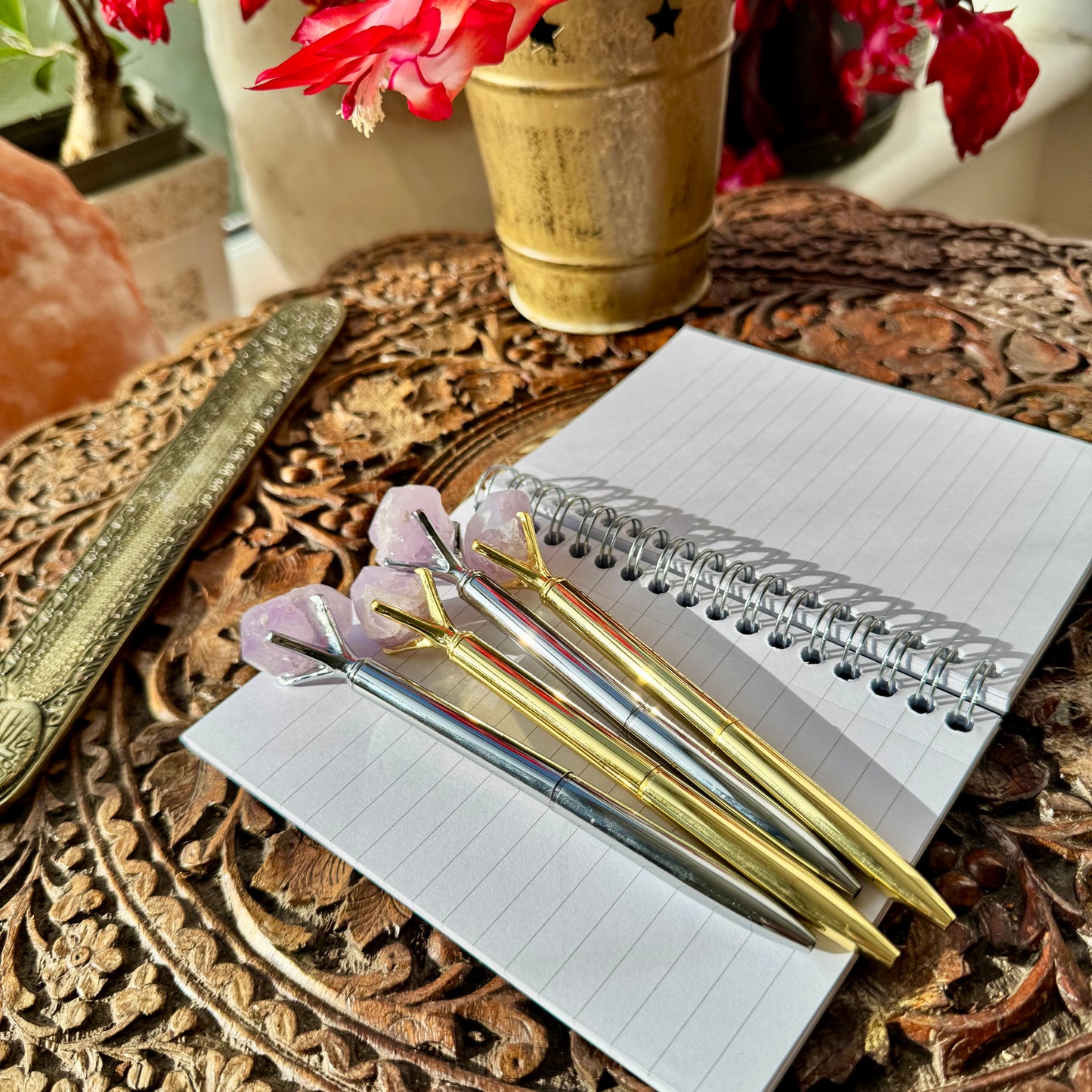 Amethyst Crystal Pen