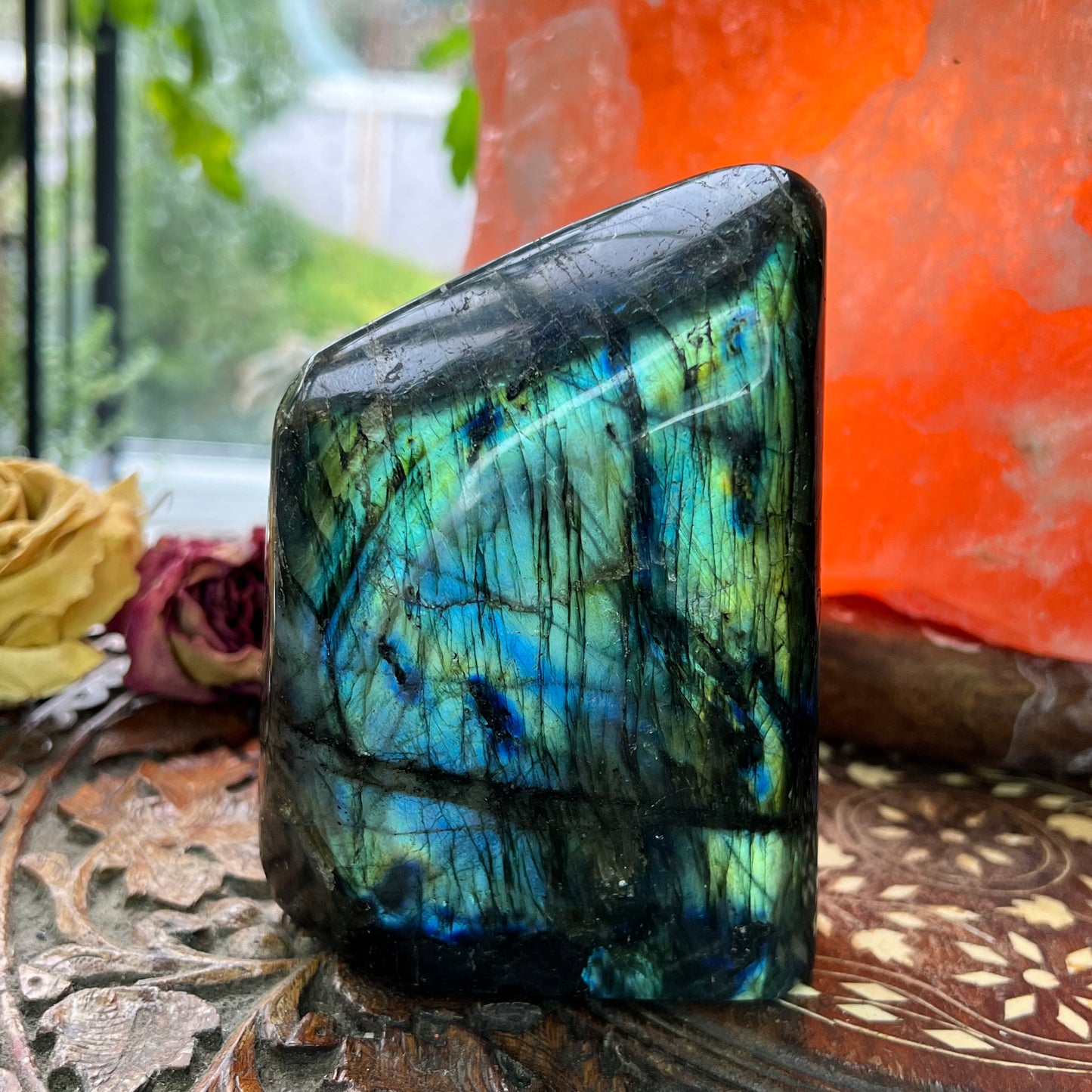 Grade A Labradorite Freeform