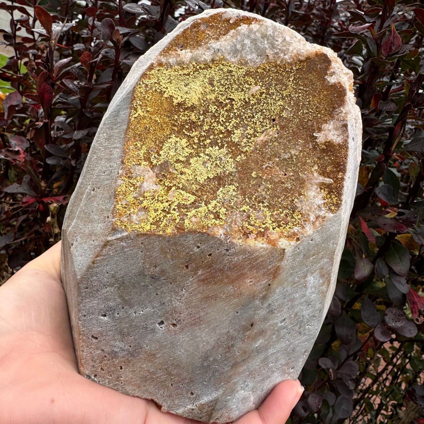 Golden Clear Quartz Cluster - 1.9KG