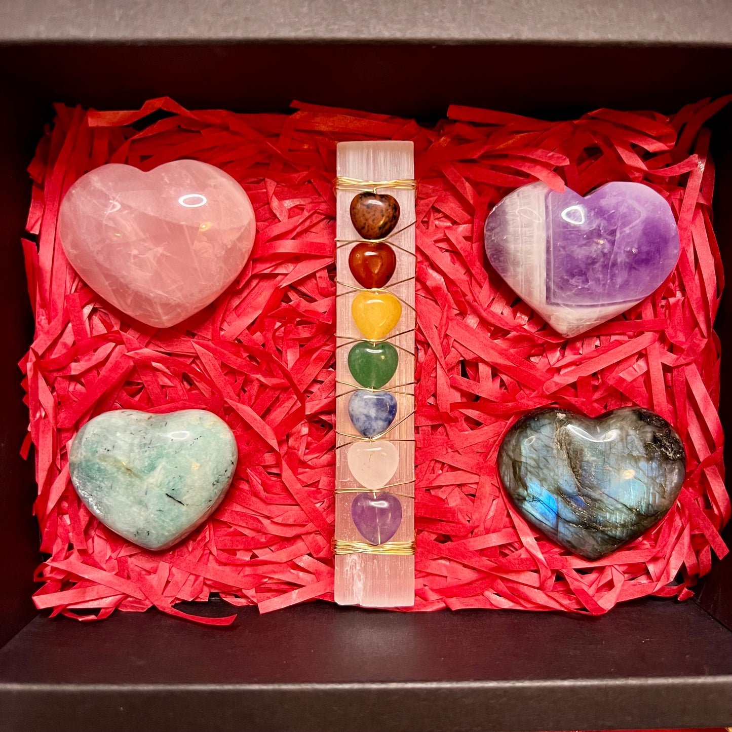 7 Chakra Love Heart Valentines Day Box