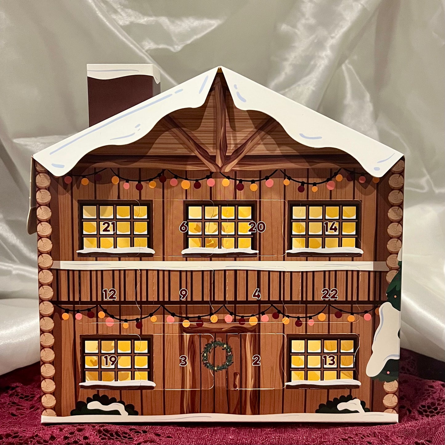 Deluxe Crystal Christmas Advent Calendar House