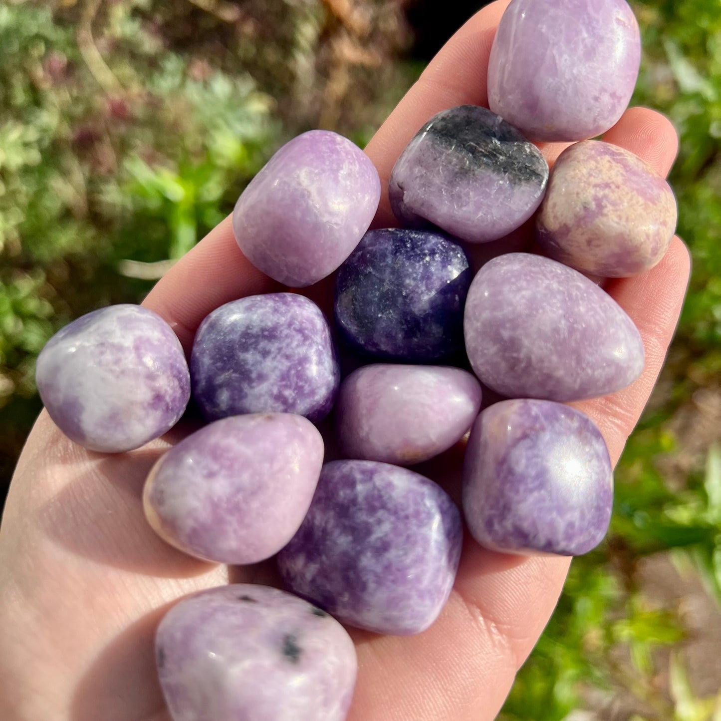 Lepidolite Crystal Tumblestone