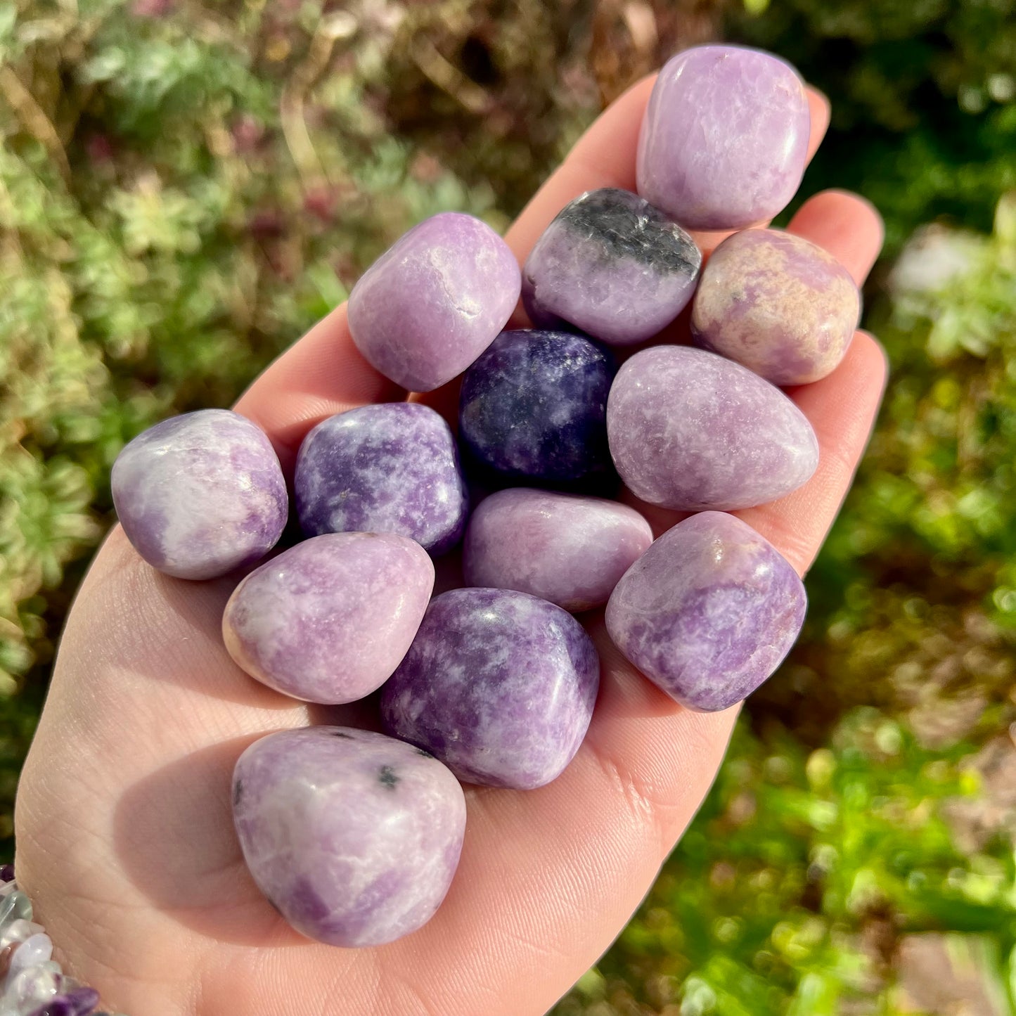 Lepidolite Crystal Tumblestone