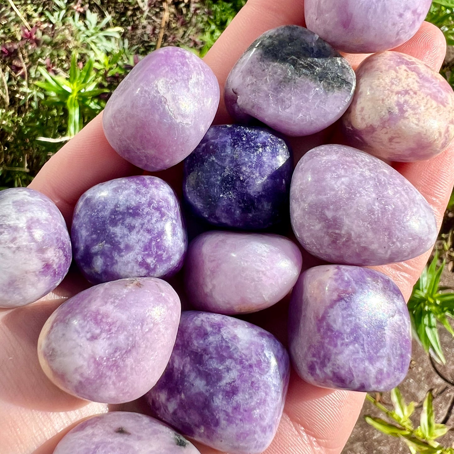 Lepidolite Crystal Tumblestone