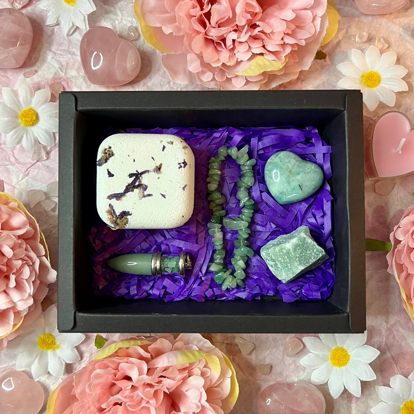 Mothers Day Soothing Self Care Crystal Gift Box