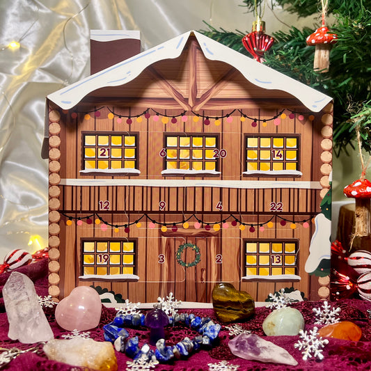 Deluxe Crystal Christmas Advent Calendar House