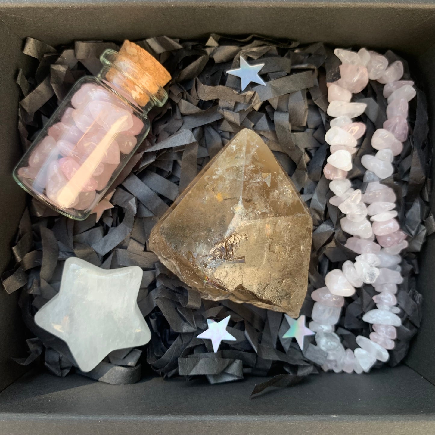 Smokey Rose Quartz Gift Box