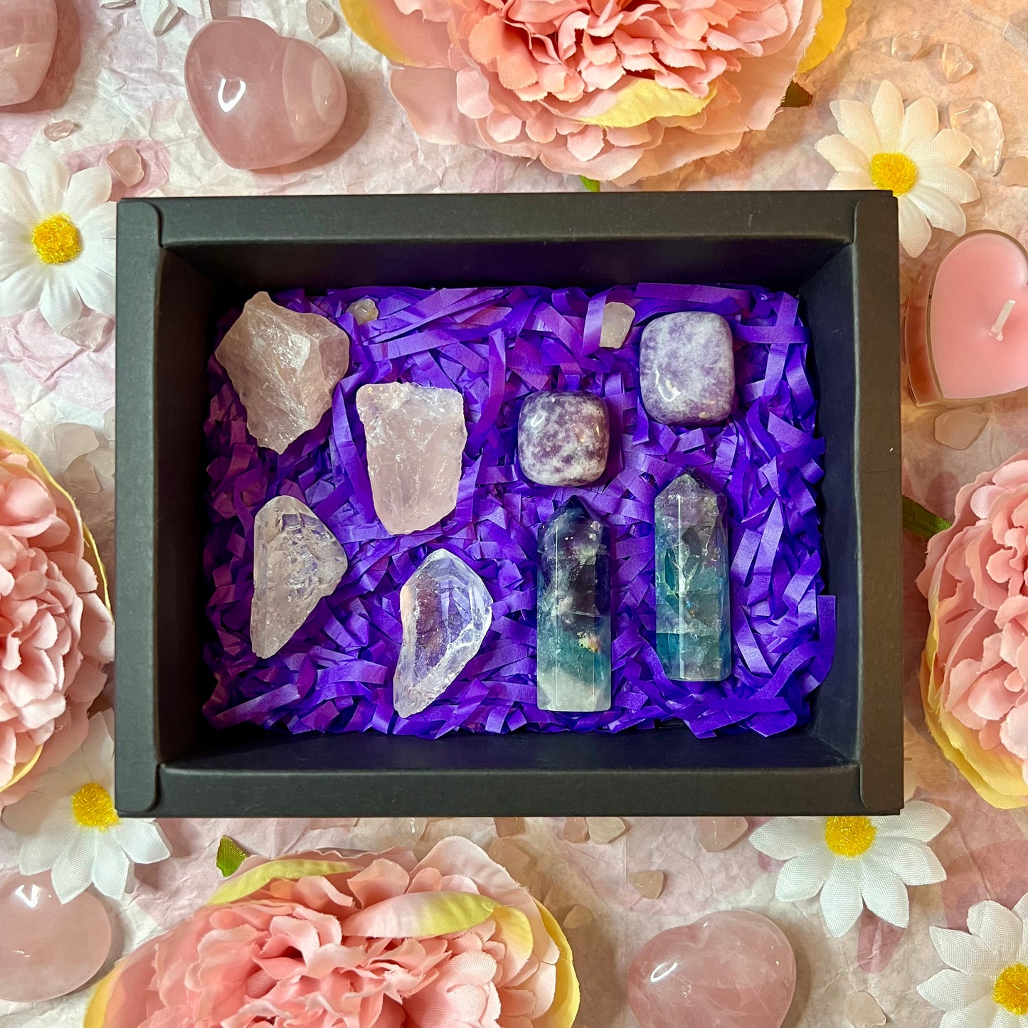 Mothers Day Matching Crystal Gift Set