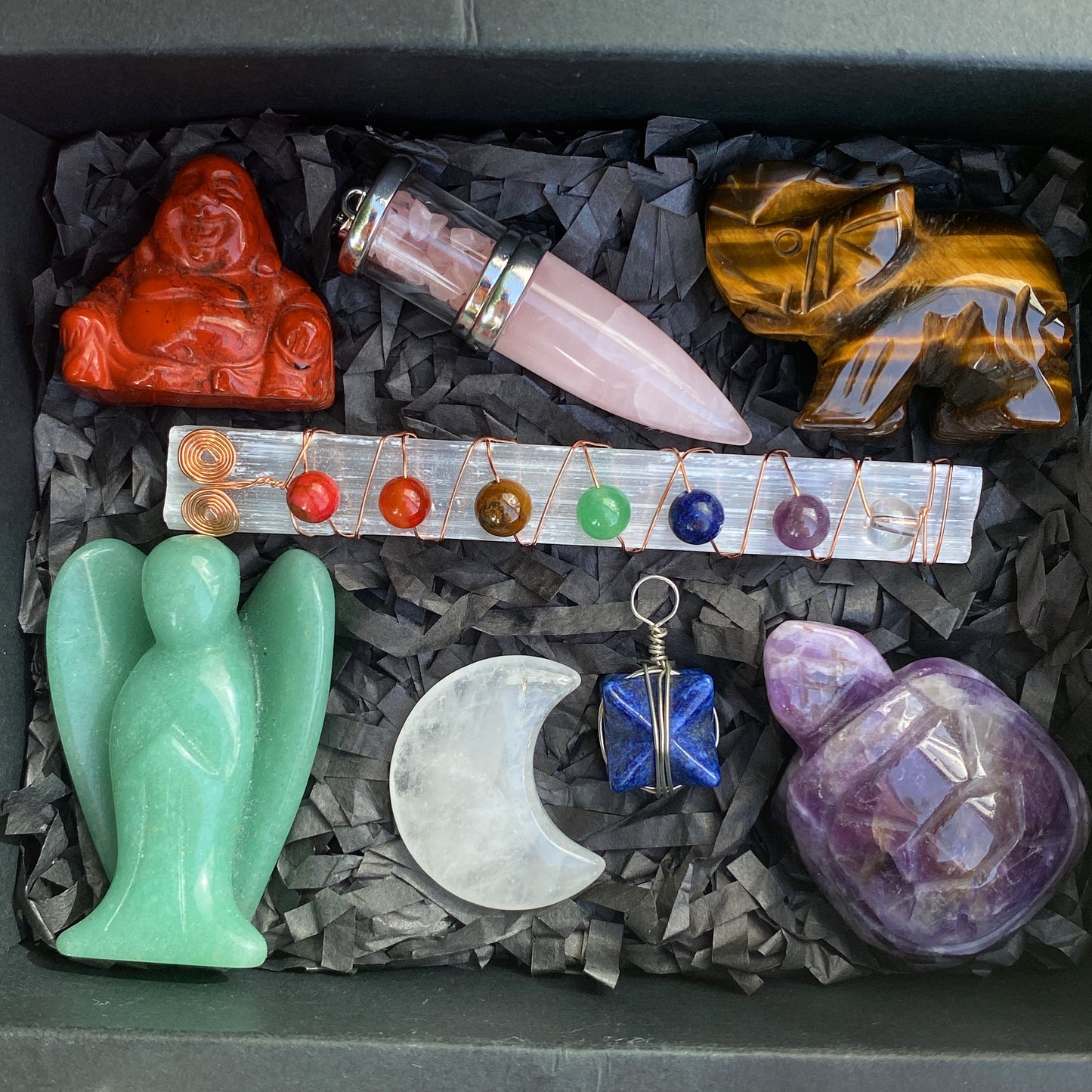 7 Chakra Crystal Gift Box Set