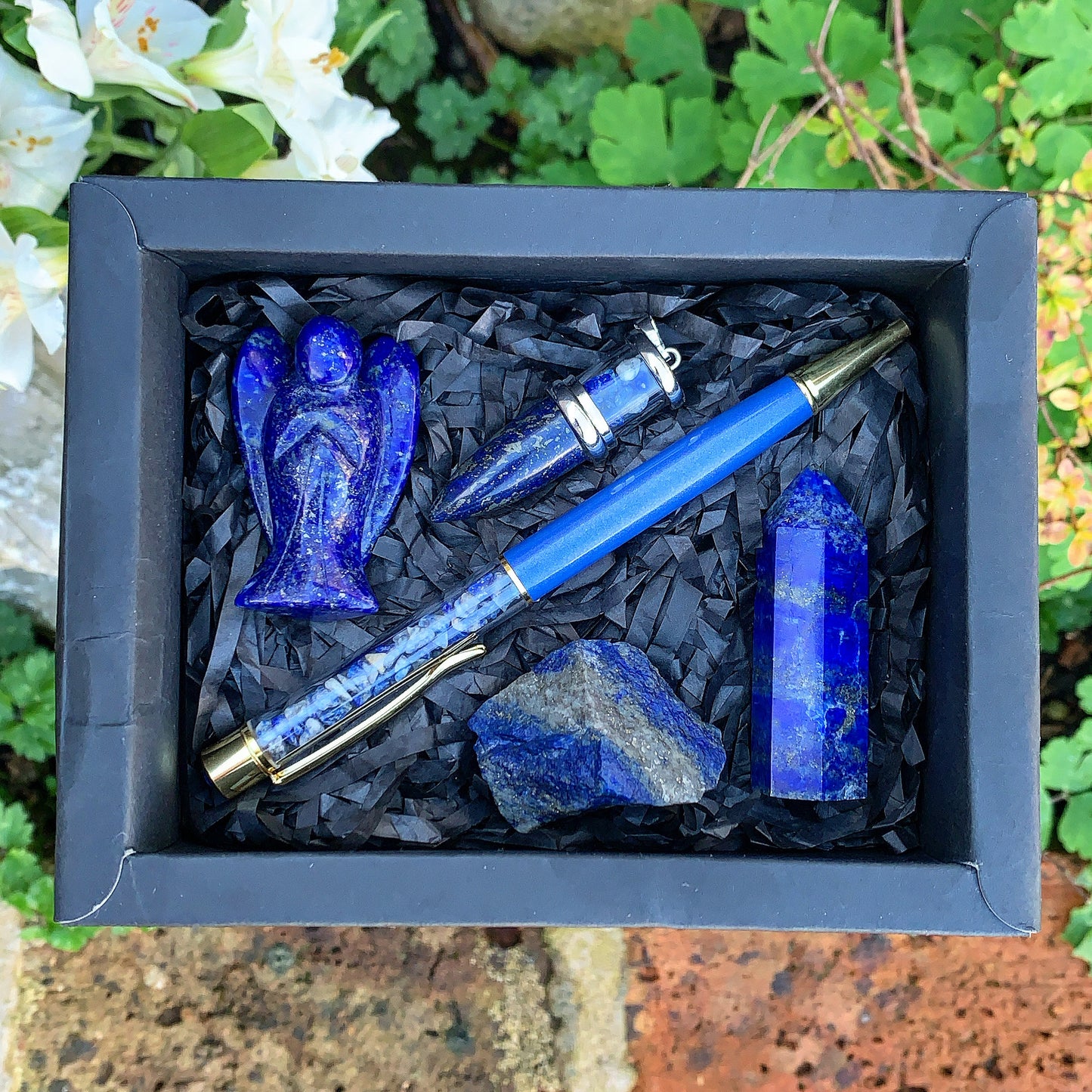 Lapis Lazuli Gift Box - Blue Dimensions